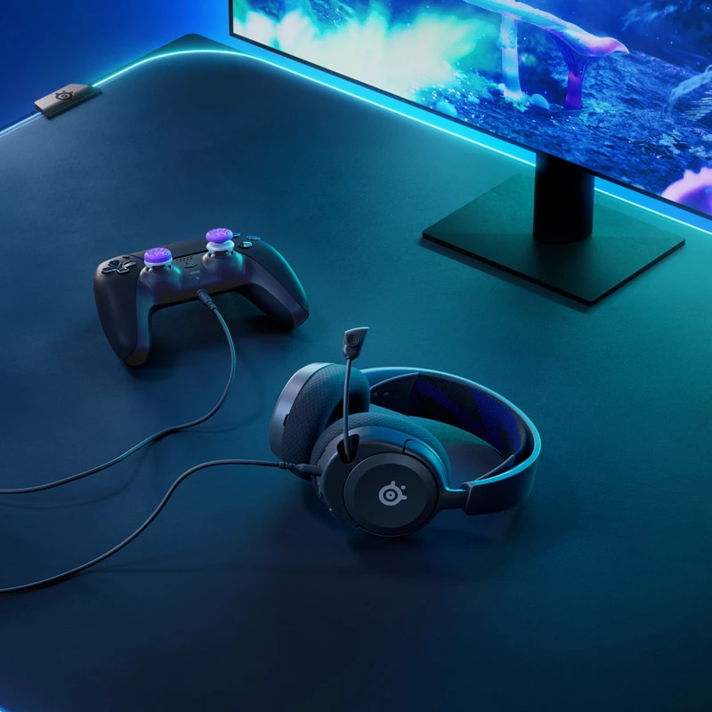 Słuchawki SteelSeries Arctis Nova 1P, przewodowe, nauszne, gamingowe, czarne