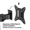 Uchwyt do monitora 17-32, maks. 9 kg, czarny