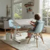 Ergo Office Children's Ergonomic Height Adjustable Desk, szary, max 100kg, ER-417 2cz