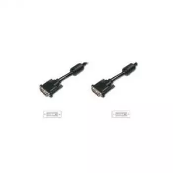 Kabel DVI Digitus DK-320101-020-S 2 m DVI-D Czarny