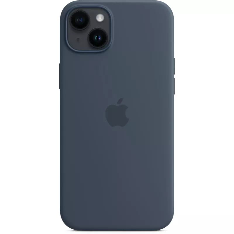 Pokrowiec silikonowy Apple iPhone 14 Plus MagSafe Storm niebieski