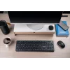 Klawiatura Savio KB-02 do domu/biura USB QWERTY Czarna