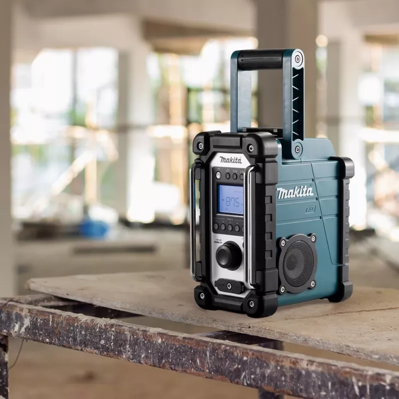 Radio warsztatowe Makita DMR116 Cyfrowe AM FM 3,5W Turkus