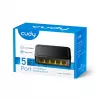Przełącznik sieciowy Cudy FS105D — 5-portowy Fast Ethernet 10/100, przełączanie 1 Gbit/s, czarny