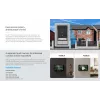 Monitor dotykowy wideodomofonu EZVIZ 7 cali Model 318500248 — oddzielne sterowanie dla 2 rodzin
