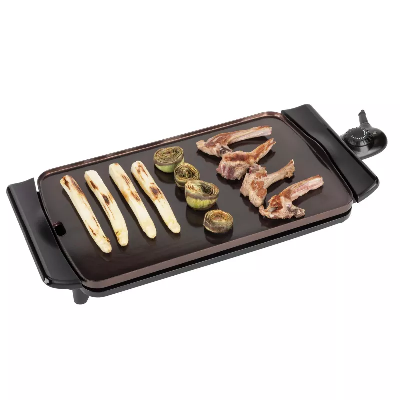 Grill kontaktowy JATA JEGR0550 2500W Czarny Aluminium Prostokątny