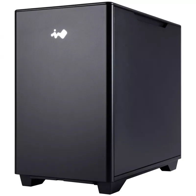 InWin A3 Mini-Tower ze szkłem hartowanym - czarna