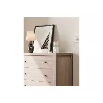 Podgrzewacz do butelek Momcozy MW003-WH12BA-A — bateria 80 W, sterowanie dotykowe, zielony/przezroczysty/biały