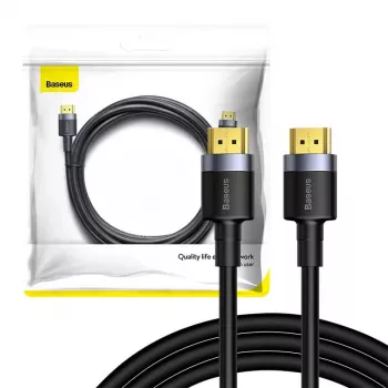 Baseus Cafule 4KHDMI Męski do 4KHDMI Męski Kabel Adapter 2m Czarny