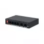 Dahua Technology PFS3006-4GT-60-V2 Gigabit Ethernet (10/100/1000) zasilanie przez Ethernet (PoE) Czarny