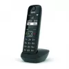 Telefon analogowy/DECT Gigaset AS690HX Słuchawka bezprzewodowa Identyfikacja numeru Czarny