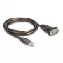 DeLOCK Adapter USB 2.0 Typ-A na szeregowy RS-232 D-Sub 9-pin męski 1,5m