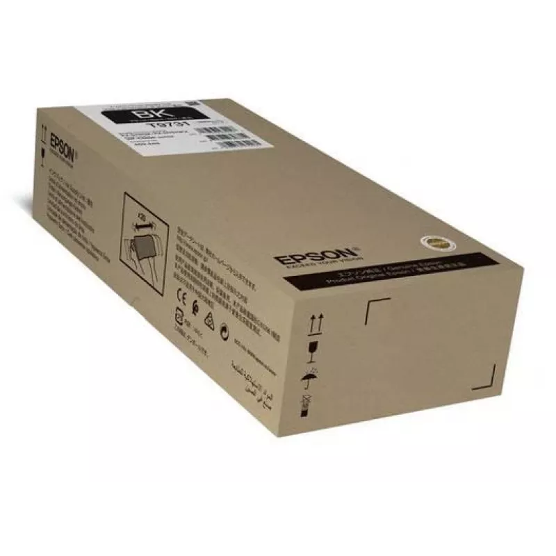Pojemnik z tuszem Epson WF‑C869R Czarny XL oryginalny pojemnik z tuszem, wysoka wydajność do 7 000 stron