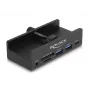 DeLOCK 64285 Hub USB 2.0 Type-A 5000 Mbit/s Czarny