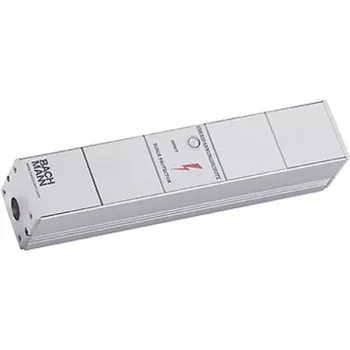 Bachmann Inline PDU Basic - Ochrona przeciwprzepięciowa (montaż w szafie rack) - AC 230 V - jednofazowa - 1U - przewód 1,0m (800.2548)