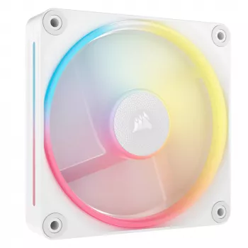 CORSAIR iCUE LINK LX120-R RGB 120mm ARGB Reverse Blade wentylator obudowy - biały