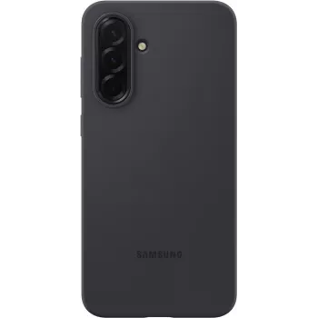Ochronne silikonowe etui do Samsung A36 firmy Samsung, czarne, model EF-PA366CBEGEU