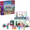 Zestaw LEGO Friends Salon fryzjerski i sklep dekoracyjny 42662 — minilaleczki, scena salonu, akcesoria