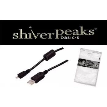 Kabel USB ShiverPeaks BS77388 1,5 m USB A Mini-USB B Czarny