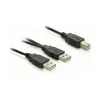 Kabel DELOCK USB 2.0 B -> USB-A Power + Power / Data