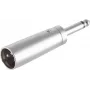 Adapter ShiverPeaks XLR (żeński) na 6,3 mm TS mono 55030 — złącze kabla audio