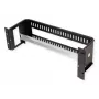 Nośnik szyn rack ROLINE 26.21.0267, 3 HE, wymiary 133 x 482 x 123 mm (wys. x szer. x gł.), czarny