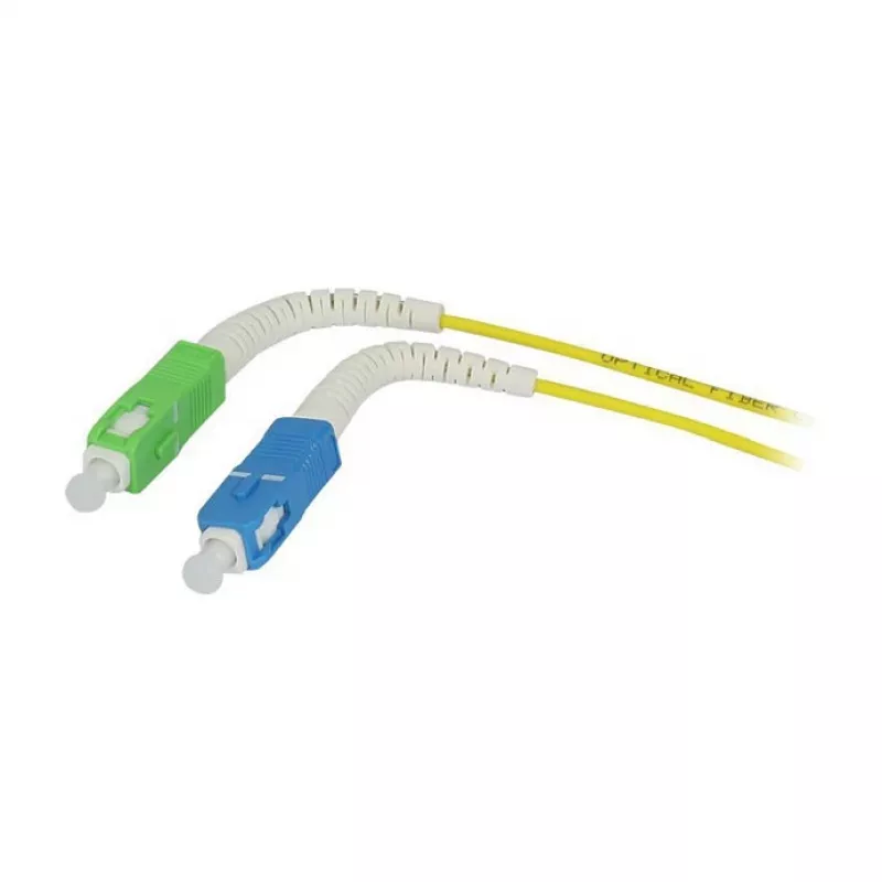 Synergy 21 LWL-1-Faser-Patchk. 1.5mtr.SC-SC APC 9/125u OS2 G657A2 AD 2mm flexible - Single- bzw. Monomode-Faser - 1,5 m