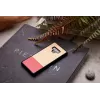 Etui na smartfona man and wood do Galaxy Note 9 — czarne, wzór w stylu niedopasowania