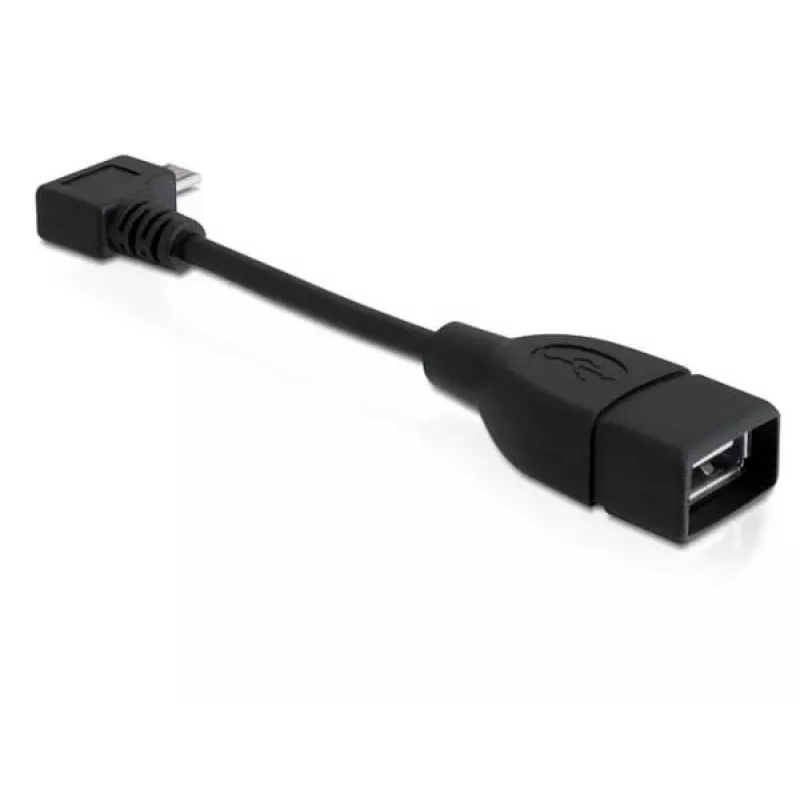 Kabel USB DeLOCK 83104 Micro-USB B na USB A 0,11 m czarny