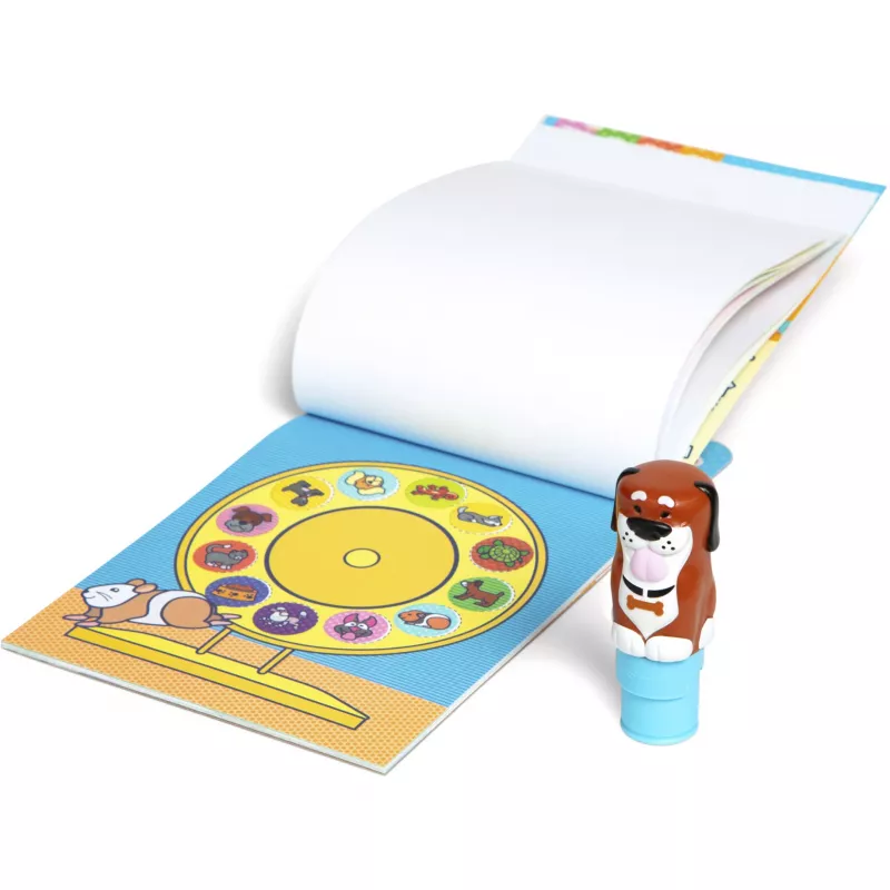 Zestaw naklejek na podkładce Activity Pad Sticker Set by Spinmaster — MAC STW StckrWowActivityPadStDog GML (podkładka na naklejki)