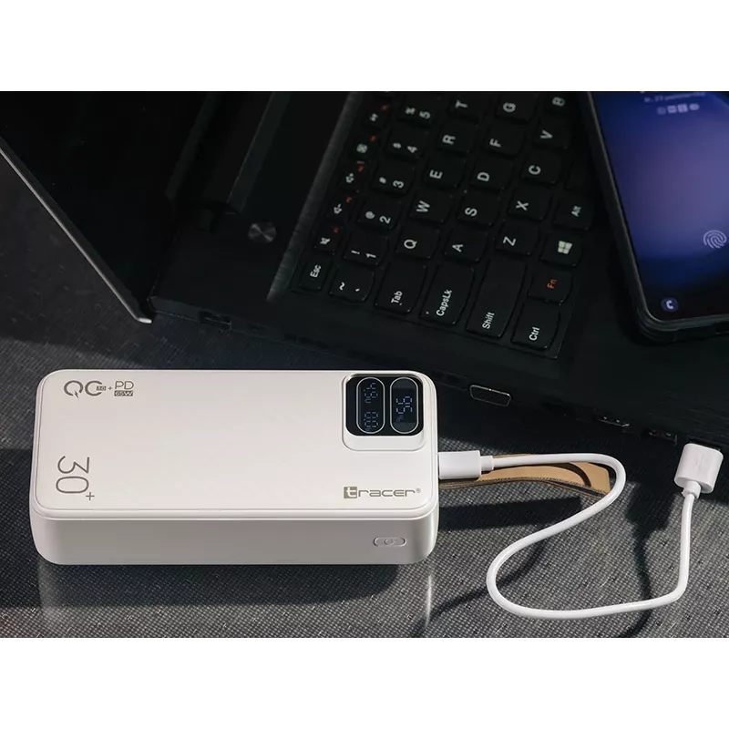 Tracer Blaze 30000 mAh 65 W, Biały
