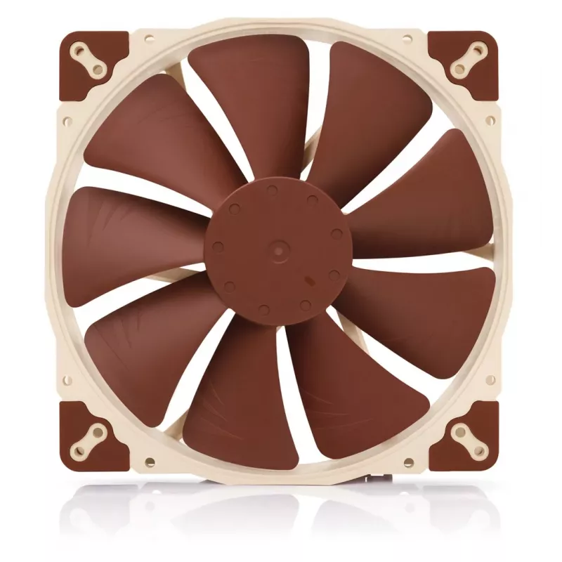 Wentylator obudowy komputerowej Noctua NF-A20 200 mm, 5 V, 3-pin, 800 RPM, 146,9 m³/h, 18,1 dB, łożysko SSO