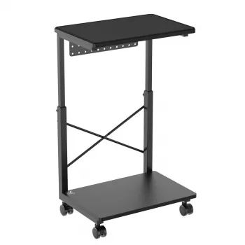 Wózek pod CPU z półką NanoRS, maks. 80 kg, regulowana wysokość 550–850 mm, RS430