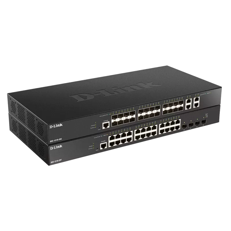 D-Link 24-portowy 10G SFP+, 4-portowy 10GBASE-T Smart Managed Switch