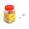 DeLOCK Wtyk modułowy RJ45 kat. 6A do cienkich i płaskich kabli zestaw 100 szt.