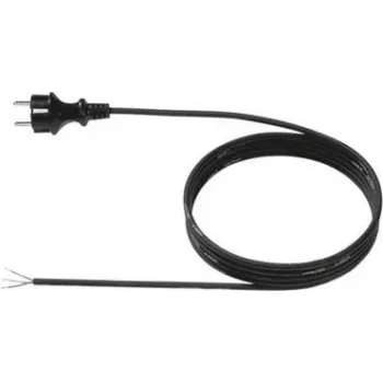 Kabel zasilający Bachmann 321.176 Czarny 5 m