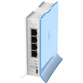 MikroTik | RB941-2nD-TC hAP Lite | Access Point | 802.11n | 2.4GHz | 10/100 Mbit/s | Porty Ethernet LAN (RJ-45) 4 | MU-MiMO Tak | brak PoE
