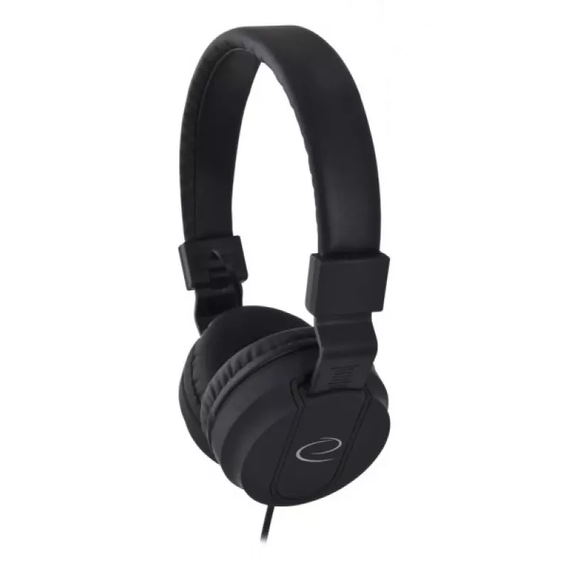 Słuchawki ESPERANZA BONGO EH212K — przewodowe, nauszne, 20–20000 Hz, kabel 1,5 m, czarne