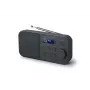 Przenośne radio muse M-109 DB — DAB+ / FM (87,5–108 MHz), tuner PLL, LCD, bateria/AC, czarny