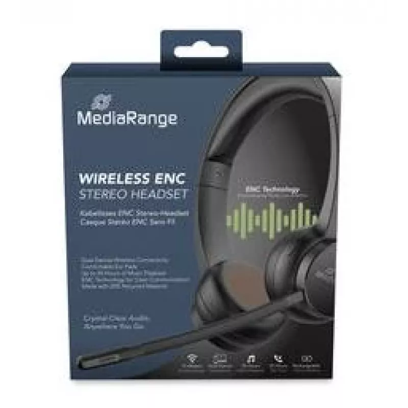 Zestaw słuchawkowy bezprzewodowy Enc STEREO/MROS307 Mediarange