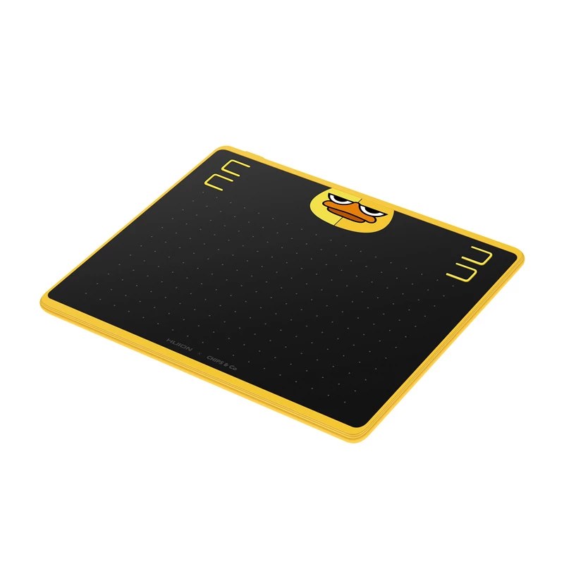Tablet graficzny HUION HS64 Special Edition czarno-żółty