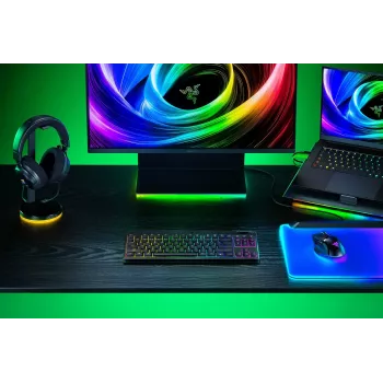 Razer CzarnyWidow V4 Low-Profile Tenkeyless HyperSpeed klawiatura Gaming USB RF Wireless Bluetooth QWERTY US International Czarny