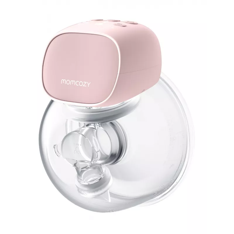 Momcozy S9 Pro Podwójny Elektryczny Laktator Różowy, 180ml