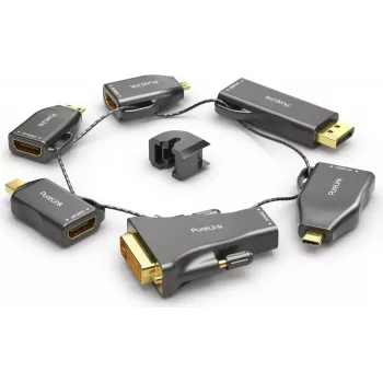 PureLink Adapter Ring duży - 6x HDMI - miniDP/DP/USB-C/Mini HDMI/Micro HDMI/DVI