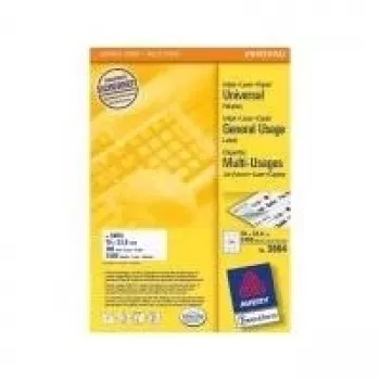 Etykiety samoprzylepne Avery Universal 70x33,8 mm 2400 szt.