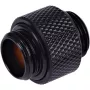 Alphacolek HF podwójna złączka nyplowa G1/4 AG na G1/4 AG 10 mm - Głęboka czerń (17215)