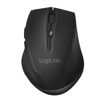Logilink Mysz bezprzewodowa BT5.0, ergonomiczna, czarna