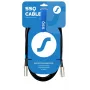 Kabel SSQ MIDI2 SS-1418 MIDI (5-pin) - MIDI (5-pin) 2 m Czarny