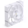 Wentylator obudowy 120mm Jonsbo HF2-120 biały — odwrócone łopatki, PWM, ARGB