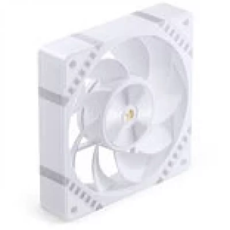 Wentylator obudowy 120mm Jonsbo HF2-120 biały — odwrócone łopatki, PWM, ARGB